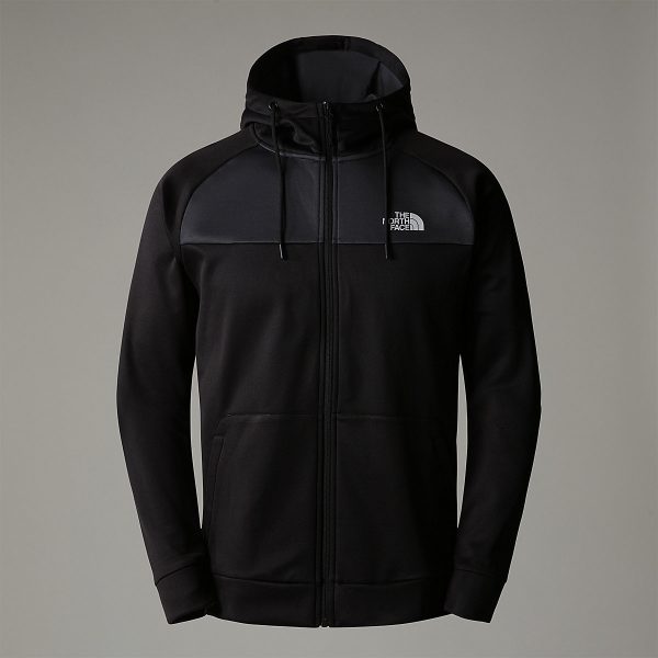 THE NORTH FACE - מעיל פליס קפוצ'ון גברים REAXION – TA7Z9O4GZ – tnf-black-asphalt-grey – 6