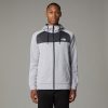 THE NORTH FACE - מעיל פליס קפוצ'ון גברים REAXION – TA7Z9OATE – tnf-light-grey-heather-asphalt-grey – 1