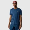 THE NORTH FACE - חולצת טי שירט גברים LIGHTBRIGHT – TA825OMPF – shady-blue-tnf-black – 3