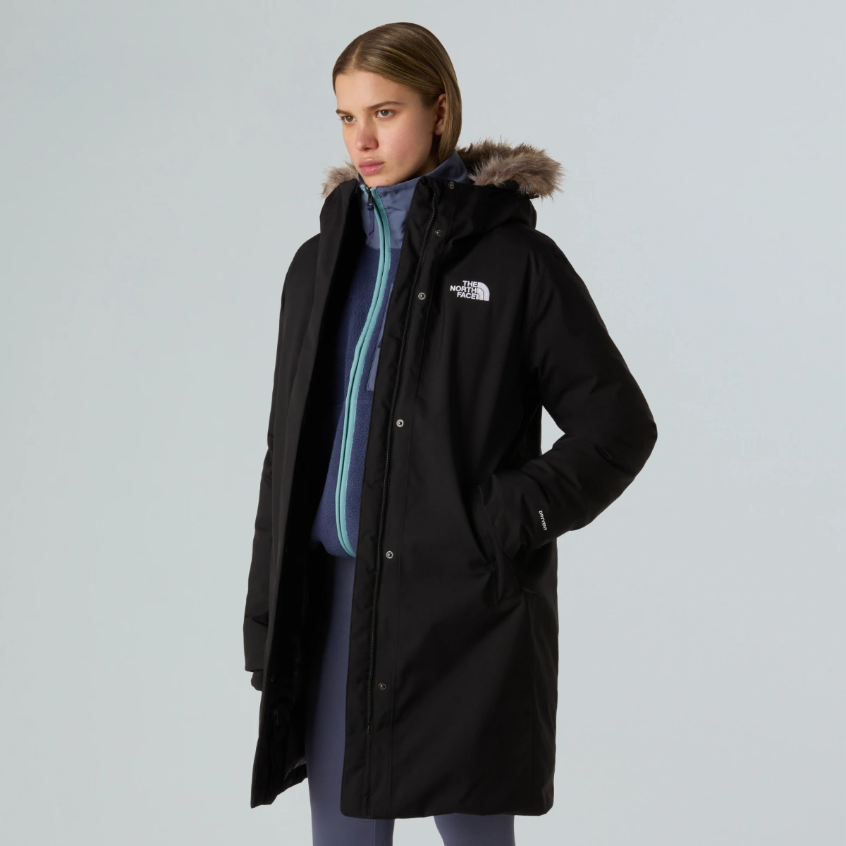 THE NORTH FACE - מעיל דובון נשים ARCTIC – TA84J24H0 – tnf-black-npf – 3