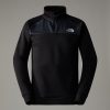 THE NORTH FACE - פליס גברים עם רבע רוכסן Reaxion – TA855L4GZ – tnf-black-asphalt-grey – 1