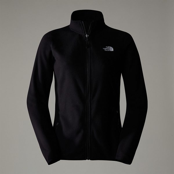 THE NORTH FACE - פליס נשים עם רוכסן 100 GLACIER – TA855O4H0 – tnf-black-npf – 6