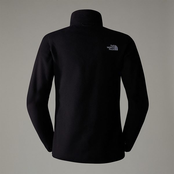 THE NORTH FACE - פליס נשים עם רוכסן 100 GLACIER – TA855O4H0 – tnf-black-npf – 7