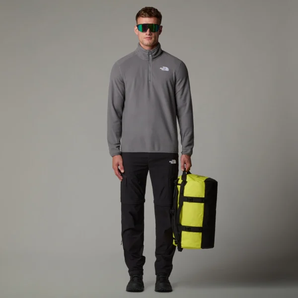 THE NORTH FACE - פליס גברים עם רוכסן קצר 1/4 100 GLACIER – TA855W0UZ – smoked-pearl – 1