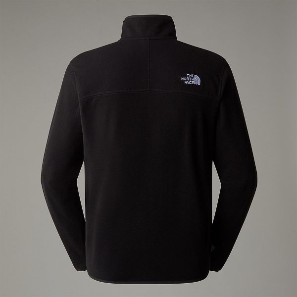 THE NORTH FACE - פליס גברים עם רוכסן קצר 1/4 100 GLACIER – TA855W4H0 – tnf-black-npf – 6