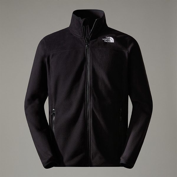 THE NORTH FACE - פליס גברים עם רוכסן מלא 100 GLACIER – TA855X4H0 – tnf-black-npf – 7