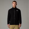 THE NORTH FACE - פליס גברים עם רוכסן מלא 100 GLACIER – TA855X4H0 – tnf-black-npf – 1