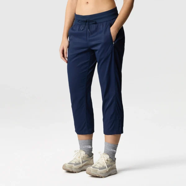 THE NORTH FACE - מכנסיים ארוכים נשים APHRODITE MOTION CAPRI – TA86YG8K2 – summit-navy – 3
