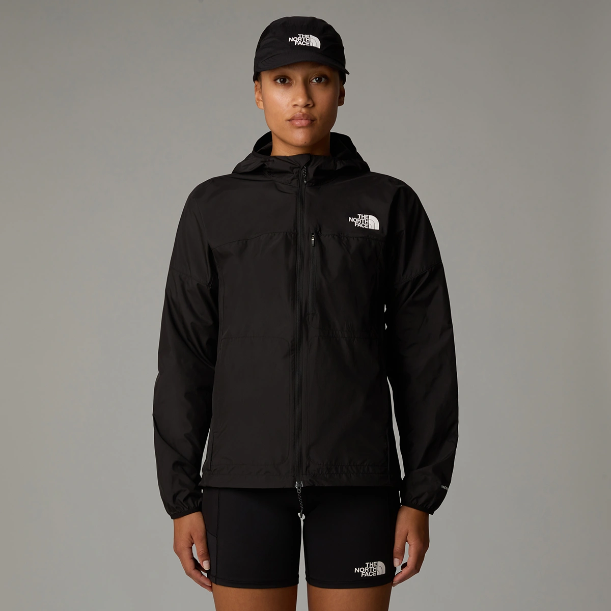 THE NORTH FACE - מעיל רוח נשים HIGHER RUN – TA87204H0 – tnf-black-npf – 1