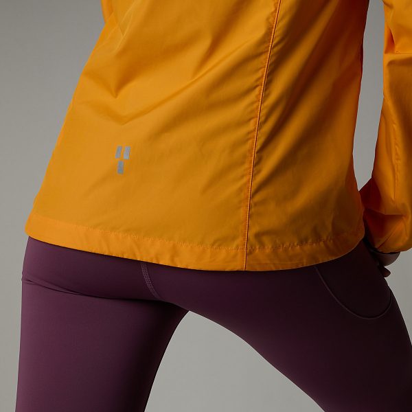 THE NORTH FACE - מעיל רוח נשים HIGHER RUN – TA87205JI – apricot-glaze-iron-citrus – 9