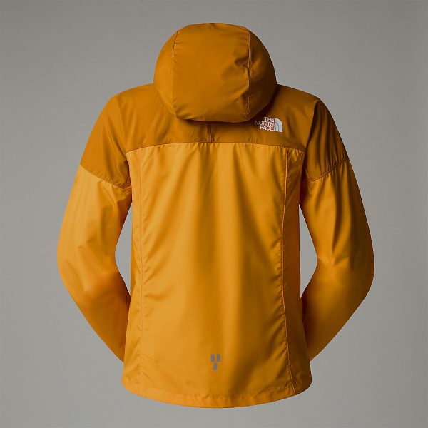 THE NORTH FACE - מעיל רוח נשים HIGHER RUN – TA87205JI – apricot-glaze-iron-citrus – 14