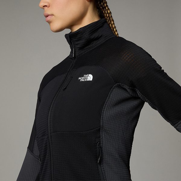 THE NORTH FACE - ג'קט פליס נשים Stormgap Power Grid – TA87JC4GZ – tnf-black-asphalt-grey-npf – 3