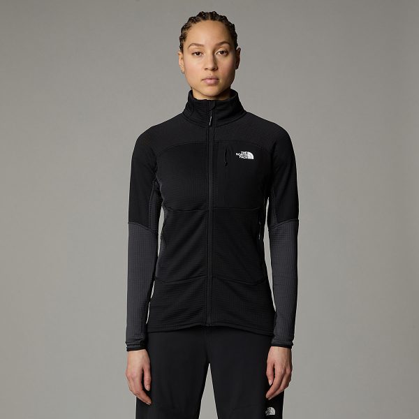 THE NORTH FACE - ג'קט פליס נשים Stormgap Power Grid – TA87JC4GZ – tnf-black-asphalt-grey-npf – 1