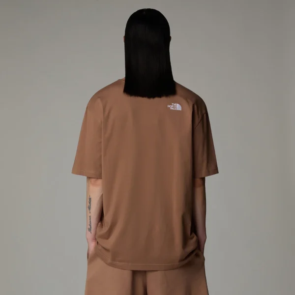 חולצת טי קצרה גברים OVERSIZED SIMPLE DOME