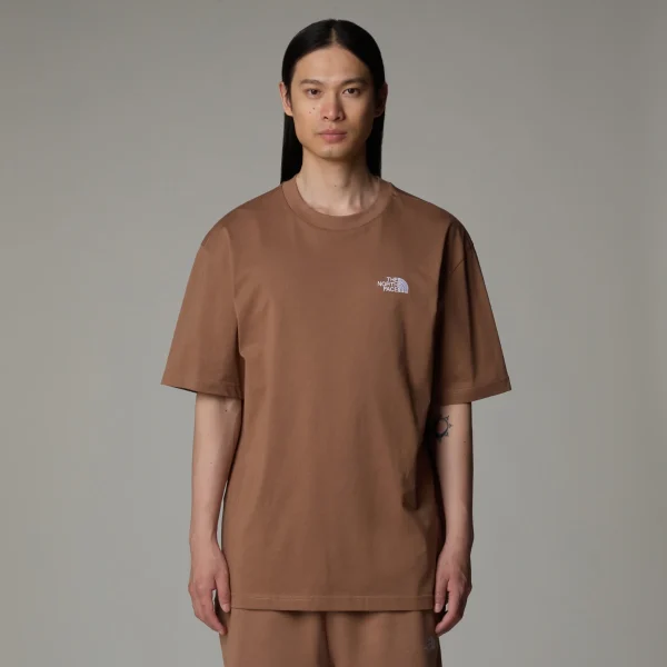 חולצת טי קצרה גברים OVERSIZED SIMPLE DOME