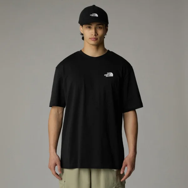 חולצת טי קצרה גברים OVERSIZED SIMPLE DOME