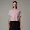 THE NORTH FACE - חולצת טי קצרה נשים CROPPED SIMPLE DOME – TA87U40SO – metal-pink – 1
