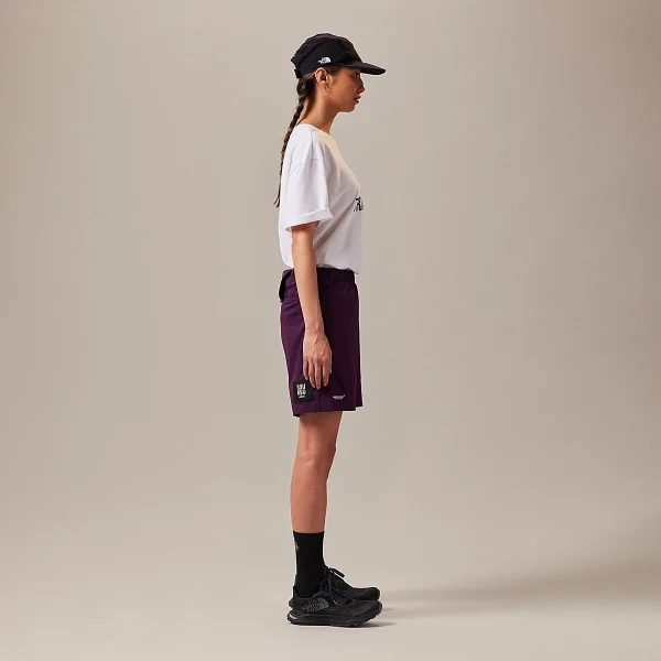 THE NORTH FACE - מכנסי ריצה קצרים יוניסקס THE NORTH FACE X UNDERCOVER SOUKUU TRAIL RUN UTILITY 2-IN-1 – TA87UHWOY – purple-pennant – 2