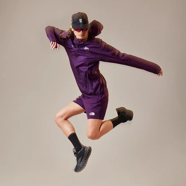 THE NORTH FACE - מכנסי ריצה קצרים יוניסקס THE NORTH FACE X UNDERCOVER SOUKUU TRAIL RUN UTILITY 2-IN-1 – TA87UHWOY – purple-pennant – 4