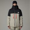 THE NORTH FACE - ג'קט סקי וסנובורד גברים Chakal – TA87Y65IF – clay-grey-tnf-black – 1