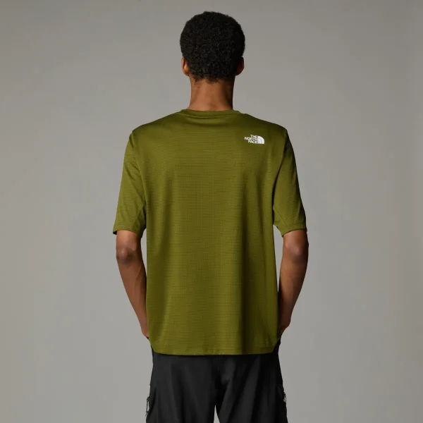THE NORTH FACE - חולצת טי קצרה גברים LIGHTRANGE PACKABLE – TA883MPIB – forest-olive – 2