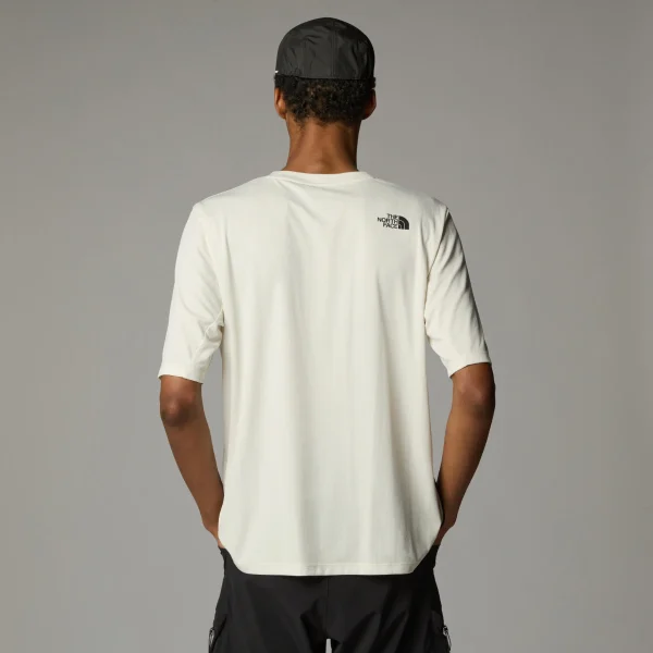 THE NORTH FACE - חולצת טי קצרה גברים LIGHTRANGE PACKABLE – TA883MQLI – white-dune – 2