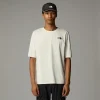 THE NORTH FACE - חולצת טי קצרה גברים LIGHTRANGE PACKABLE – TA883MQLI – white-dune – 1