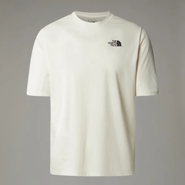 THE NORTH FACE - חולצת טי קצרה גברים LIGHTRANGE PACKABLE – TA883MQLI – white-dune – 3