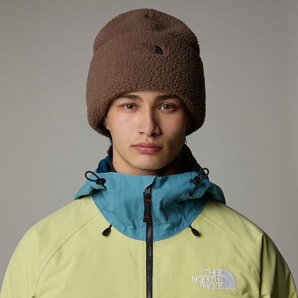 THE NORTH FACE - כובע גרב דו צדדי Cragmont – TA888387I – smokey-brown-white-dune – 1