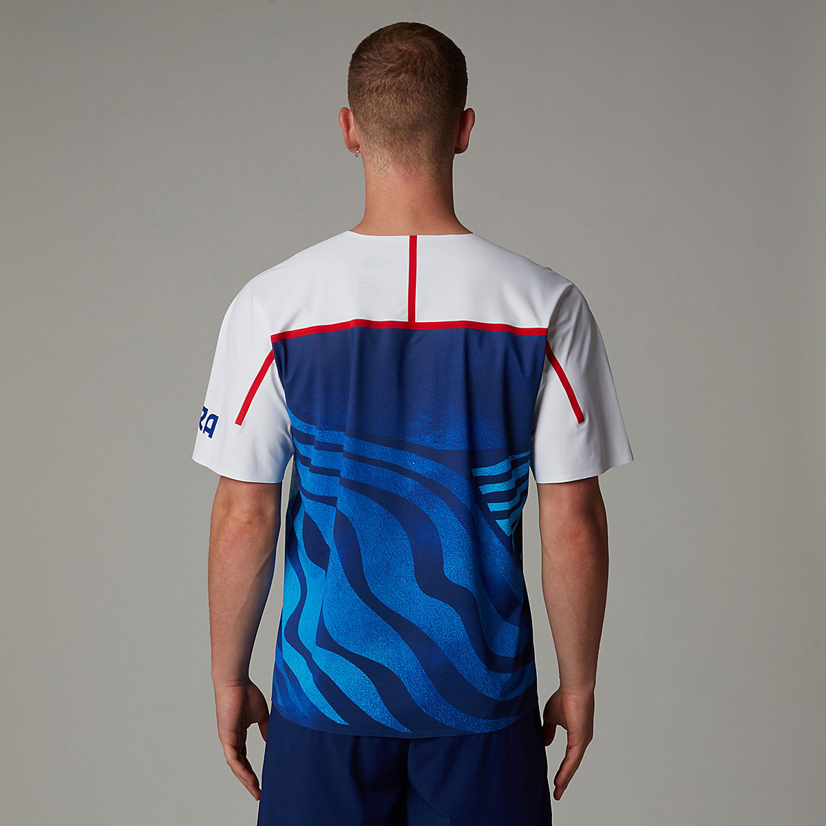 THE NORTH FACE - חולצת טי קצרה גברים COMP – TA889F0IR – tnf-white-france – 2