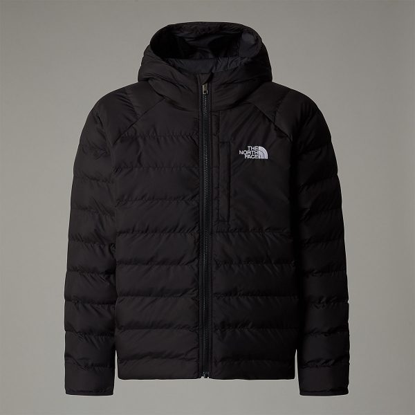 THE NORTH FACE - ג'קט ילדים דו  צדדי עם כובע Perrito – TA88TWJK3 – tnf-black – 7