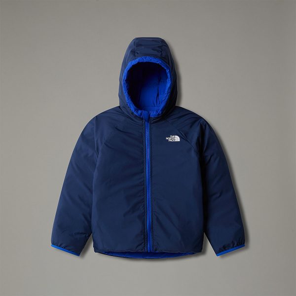 THE NORTH FACE - ג'קט ילדים דו צדדי עם קפוצ'ון  Perrito – TA88VJCZ6 – tnf-blue – 13