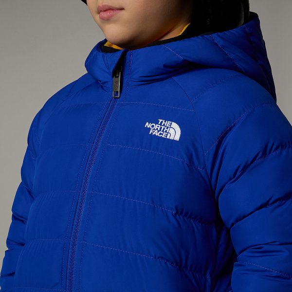 THE NORTH FACE - ג'קט ילדים דו צדדי עם קפוצ'ון  Perrito – TA88VJCZ6 – tnf-blue – 3