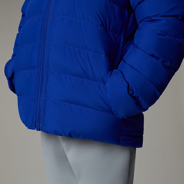 THE NORTH FACE - ג'קט ילדים דו צדדי עם קפוצ'ון  Perrito – TA88VJCZ6 – tnf-blue – 4