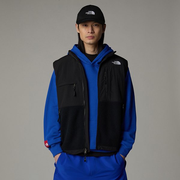 THE NORTH FACE - ווסט עם רוכסן מלא גברים RETRO DENALI – TA88XJJK3 – tnf-black – 2
