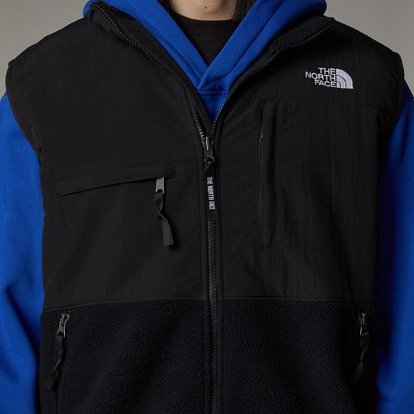 THE NORTH FACE - ווסט עם רוכסן מלא גברים RETRO DENALI – TA88XJJK3 – tnf-black – 3