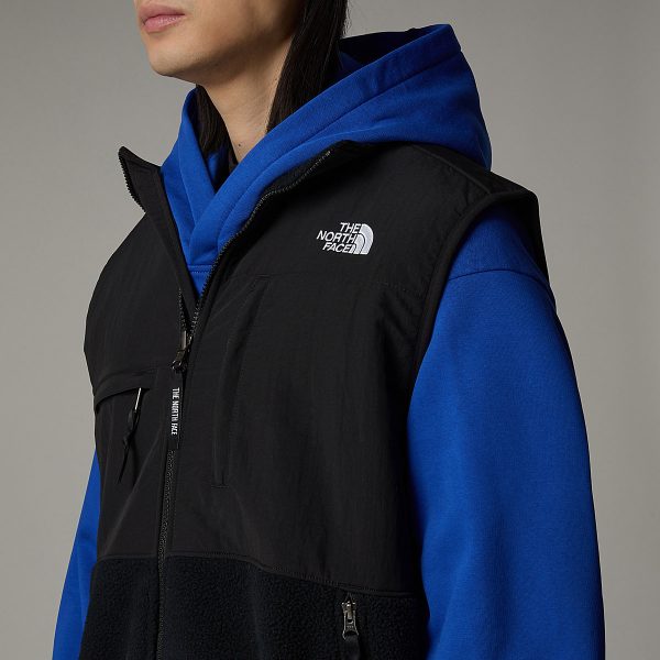 THE NORTH FACE - ווסט עם רוכסן מלא גברים RETRO DENALI – TA88XJJK3 – tnf-black – 4