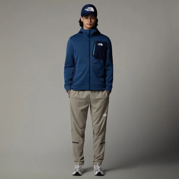 THE NORTH FACE - פליס גברים עם רוכסן מלא Mountain Athletics – TA893Q926 – shady-blue-summit-navy – 1