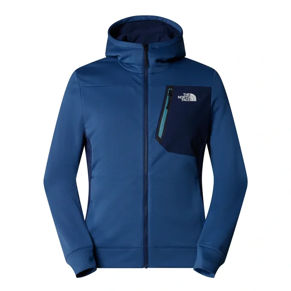 THE NORTH FACE - פליס גברים עם רוכסן מלא Mountain Athletics – TA893Q926 – shady-blue-summit-navy – 1