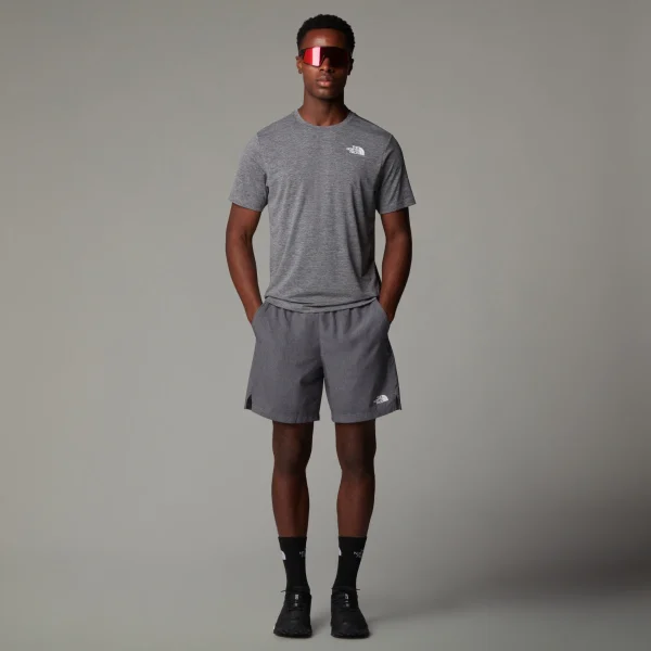 THE NORTH FACE - חולצת טי קצרה גברים MEN'S 24/7 – TA894BDYY – tnf-medium-grey-heather – 1
