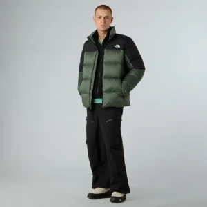 M DIABLO DOWN 2.0 JACKET Bark Mist Black Heather-TNF Black