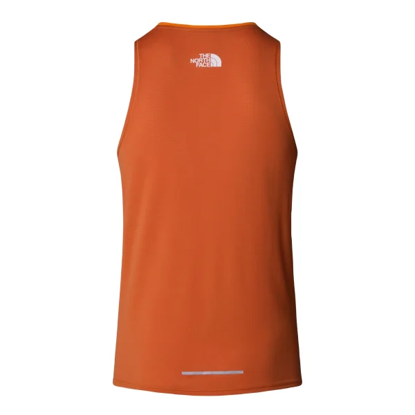 THE NORTH FACE - גופיית ריצה גברים SUMMIT HIGH TRAIL RUN – TA89B658B – digital-orange-iron-bronze – 4