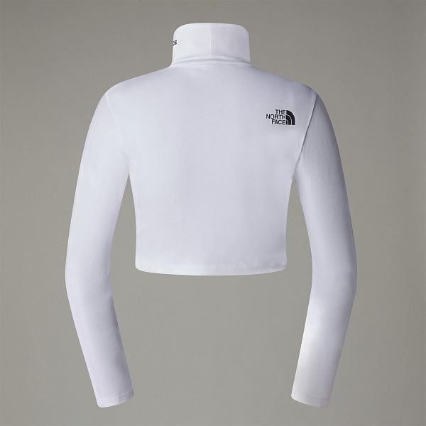 THE NORTH FACE - חולצת טי ארוכה נשים Zumu – TA89BZFN4 – tnf-white – 4