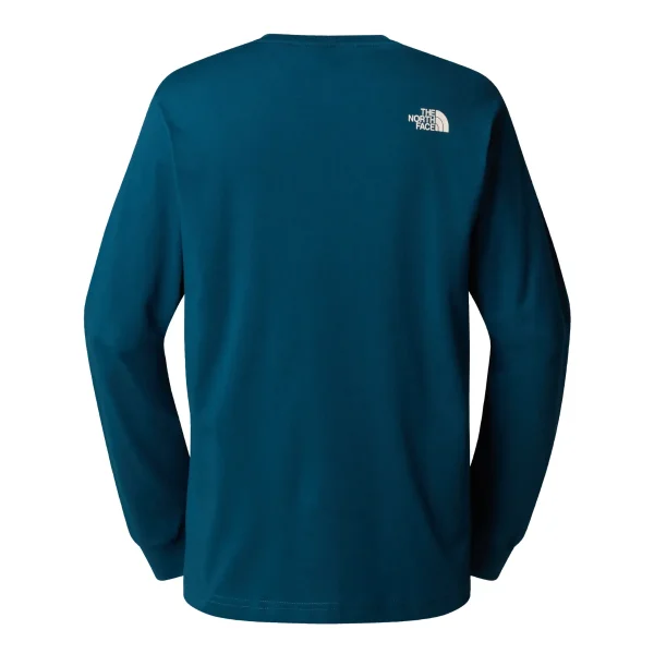 THE NORTH FACE - חולצת טי ארוכה גברים Varsity – TA89DH1NO – midnight-petrol – 1