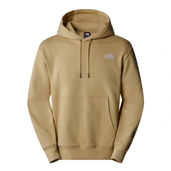 THE NORTH FACE - קפוצ'ון גברים Essential Hoodie – TA89ESLK5 – khaki-stone – 1