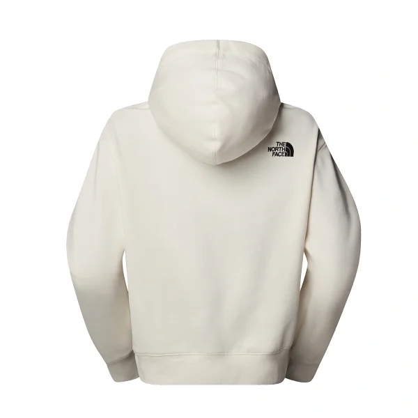 THE NORTH FACE - קפוצ'ון נשים קצר  Essential Crop Hoodie – TA89EXQLI – white-dune – 2