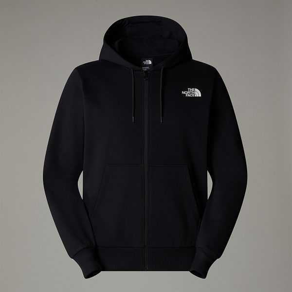 THE NORTH FACE - קפוצ'ון גברים עם רוכסן מלא Simple Dome – TA89FDJK3 – tnf-black – 6