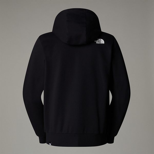 THE NORTH FACE - קפוצ'ון גברים עם רוכסן מלא Simple Dome – TA89FDJK3 – tnf-black – 7