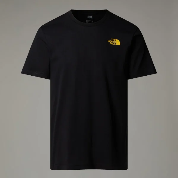 THE NORTH FACE - חולצת טי קצרה גברים COLLAGE – TA89FRAGG – tnf-black-summit-gold – 1