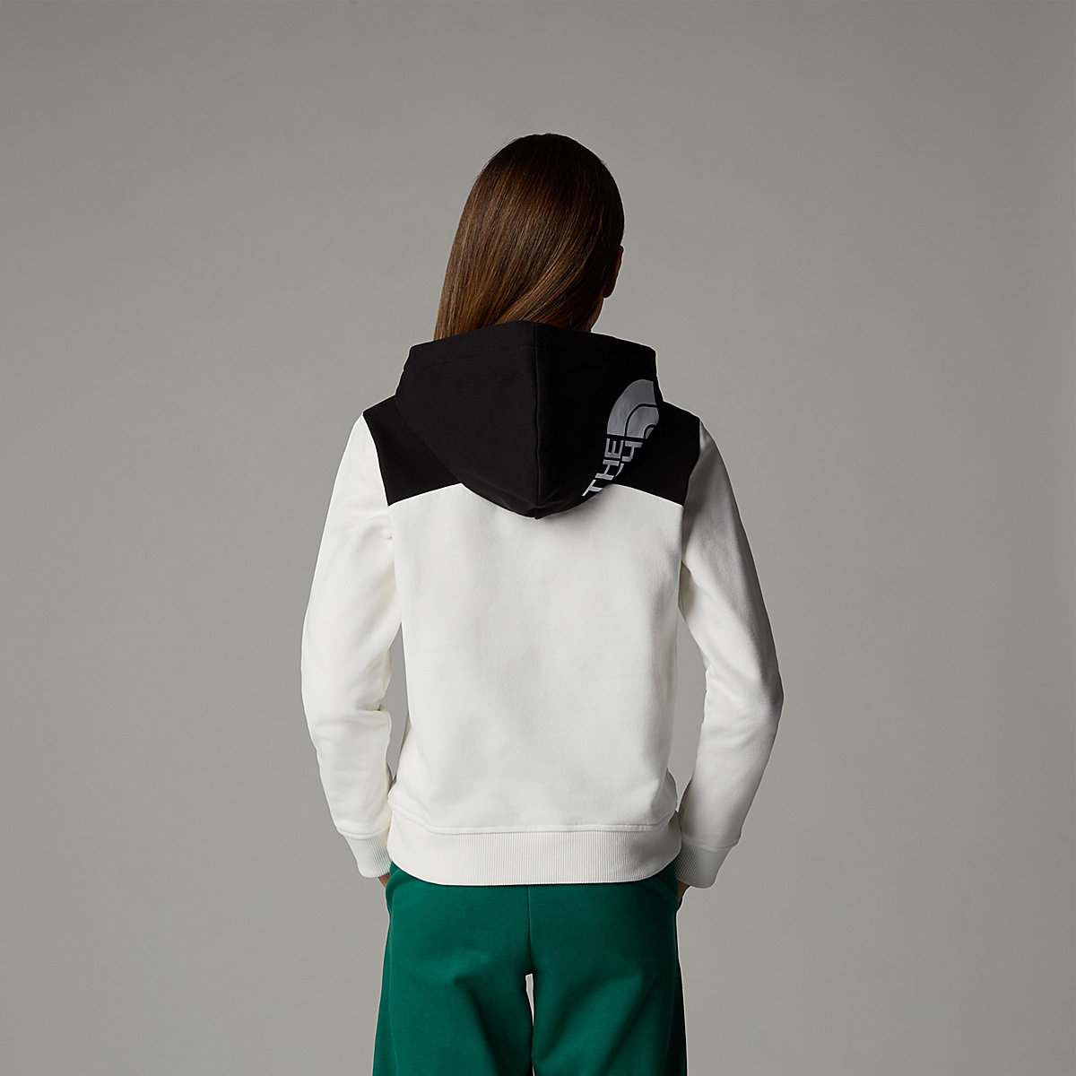 קפוצ'ון ילדות BACK LOGO RELAXED